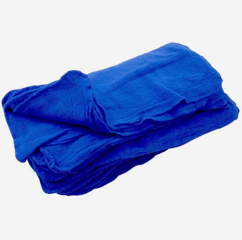 1500 PCS BLUE SHOP CLEANING TOWEL RAGS 18&#034;x30&#034;