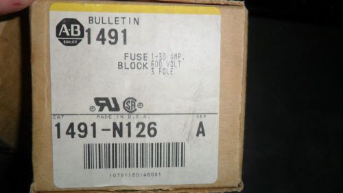 Allen Bradley 1491-N126 Series A Fuse Blocks