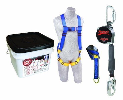 Protecta Compliance In A Can, 2199819, Roofers Kit, Full Body Harness, 6&#039; Web