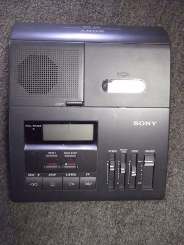 Sony Microcassette Dictator Transcriber BM-850 Recorder, w/ AC adapter and pedal
