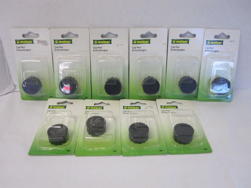 LOT OF 10-MELNOR GARDEN HOSE CAP NUTS-NEW IN PACKAGE-#40-FREE SHIPPING!