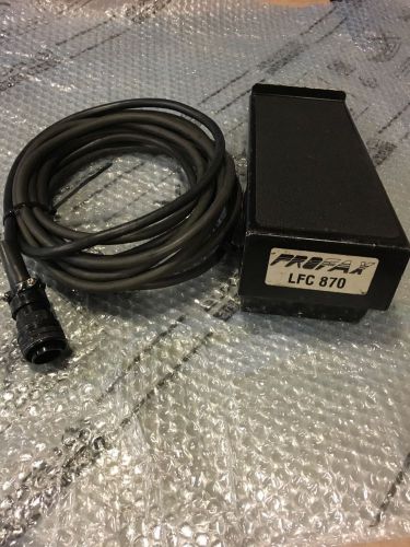 TIG Foot Pedal Amperage  Control # LFC 870 , Has 6 pin Lincoln K870 connector