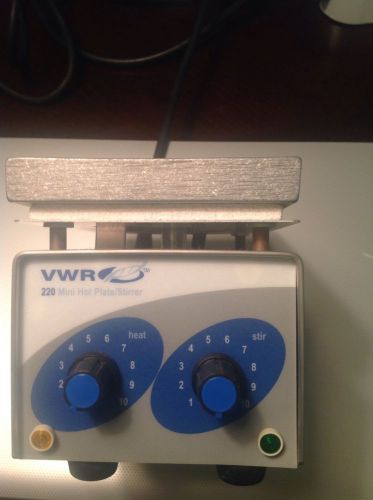 VWR 220 Mini Hotplate/Stirrer