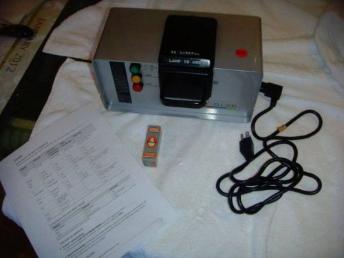 USED COLTENE AG D.I.-500 LIGHT CURING UNIT FOR COMPOSITES W/NEW EXTRA LAMP