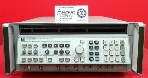 Agilent 8340A-05-06-07 Synthesized Sweep Signal Generator, 10MHz to 26.5GHz with