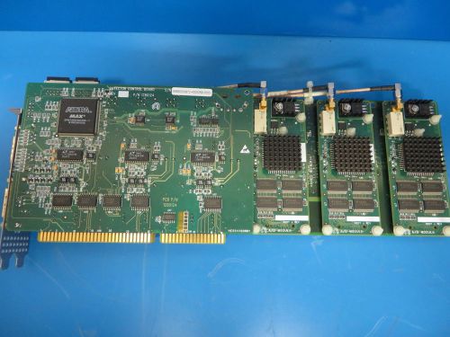 Applied Materials 1280124 Orbot Detector Control Board &amp; AMAT A/D Carrier Board