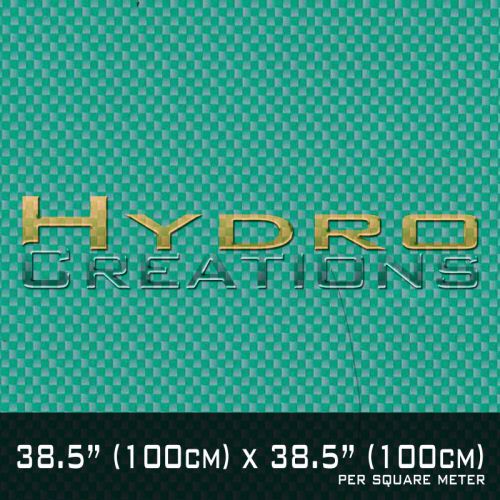 HYDROGRAPHIC FILM FOR HYDRO DIPPING WATER TRANSFER FILM CARBON FIBER - GREEN