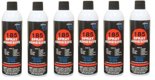 Package of 6 V&amp;S 185 Industrial Spray Adhesive