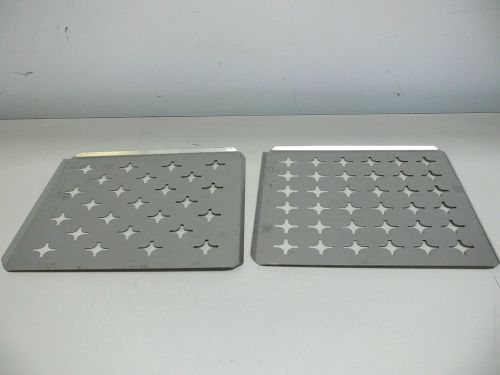 Stainless Steel Incubator Shelf 17.25&#034;x17.25&#034; Lot of 2