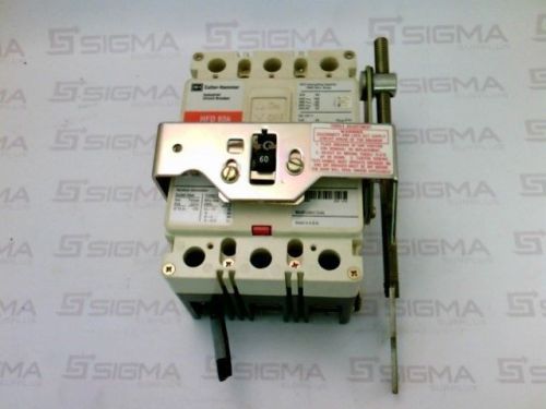 Cuttler-Hammer HFD 65k Circuit Breaker w/Allen-Bradley 1494V-M40 Mechanism