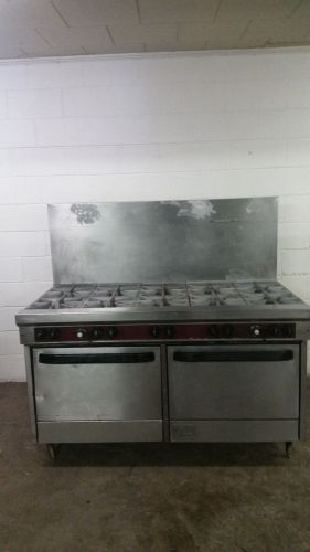 Southbend x460aa 10 burner 2 convection ovens tested natural gas 120 volt for sale