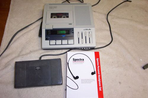 Dictaphone  by SONY BM - 147 4 - CHANNEL Transcribing machine W/ accessories