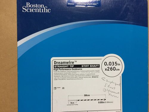 Boston Scientific # 5612 Dreamwire Gidewire 0.035in x 260cm