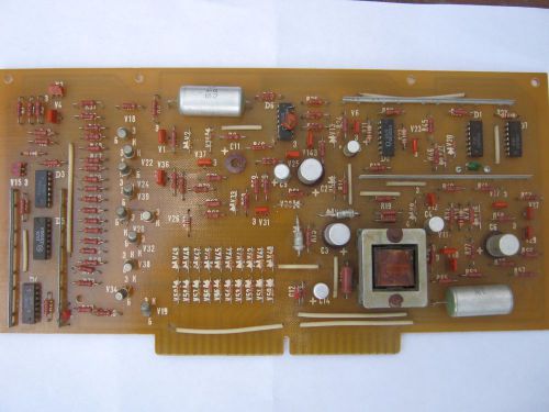 Russian PCB from Unknown Device. For parts and electronic components.