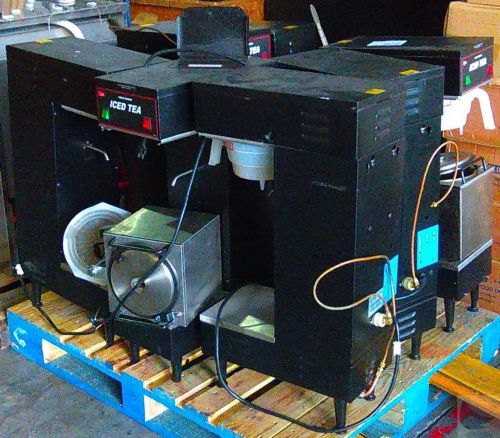 Lot of 7 cecilware tb-3 iced tea brewers for sale