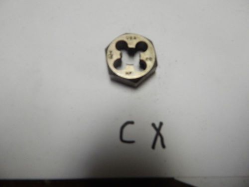 7/16&#034;-20NF 1&#034; Hex  Threading Die