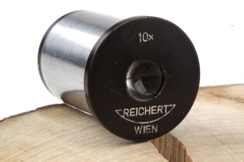 MICROSCOPE PART EYEPIECE OCULAR REICHERT WIEN 10X OPTICS