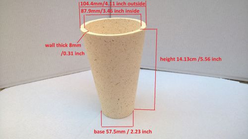 400ml. Crucible melt dish pot. Melting crucible dish pot.NEW