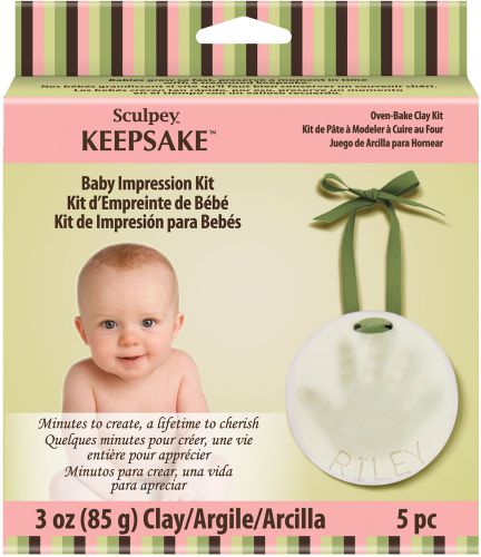 Sculpey Keepsake Kit-Baby Impression