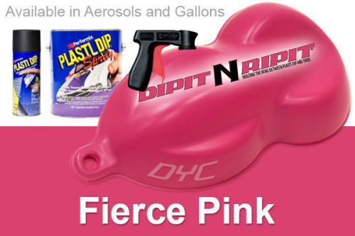 Performix Plasti Dip 4 Pack Spray Cans Fierce Pink Plasti Dip with Spray Trigger