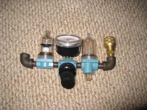 Wilkerson Regulator, Filter and Lubricator Assembly #R00-02-000, F00-02-000, L00