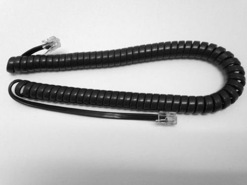 NEW Replacement 9&#039; Handset Curly Cord for Cisco SPA500 Series IP Phone Gray