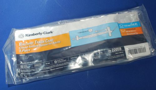 Kimberly-Clark Ballard Trach Care Closed Suction System for Adults T-Piece 22059