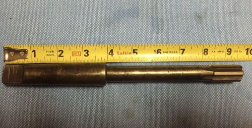 Cleveland TD Co. Peerless 3/4&#034; Expansion Reamer Morse Taper #3 6 straight Flute