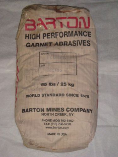 Barton High Performance Garnet Abrasives 55 Lb Bag
