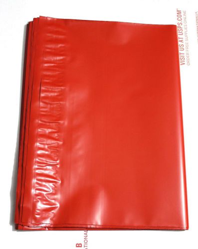 200 Poly Mailers Envelope Shipping Supply Bags 7.5x10.5&#039;&#039; Red Color