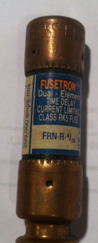 FRN-R-4/10 Buss Cooper Bussman Fuses Class RK5 fusetron  Amp Time Delay Fuse