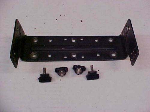 motorola astro spectra dash mobile radio mounting bracket w/4 screws loc#a221