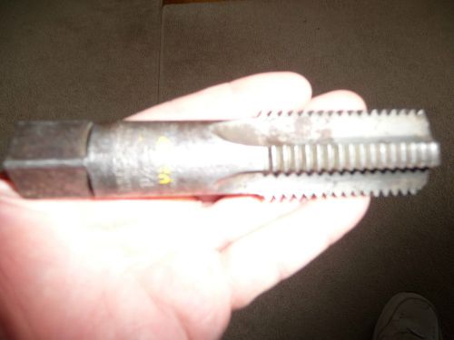 PRATT &amp; WHITNEY  1-1/4&#034;-7  TAP  5-5/8&#034; LONG  EXCELLENT CONDITION FREE SHIP #3