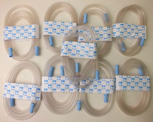 New conmed 6&#039; premium connection suction tubing - 9pc lot - medical grade soft for sale