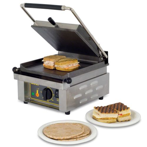 Equipex SAVOY, 13-Inch Countertop Single Electric Panini Grill, cULus, NSF