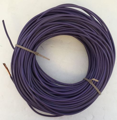 #12AWG Purple Stranded Wire Copper MTW-THHN THWN Gas/Oil Resistant 600V 4plus#