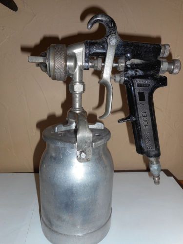 BINKS MODEL 7 SPRAY GUN &amp; CUP 36 SD NOZZLE