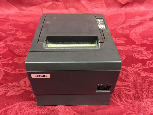 Epson tm-t88iii thermal pos receipt printer m129c w/. power supply/serial int bk for sale