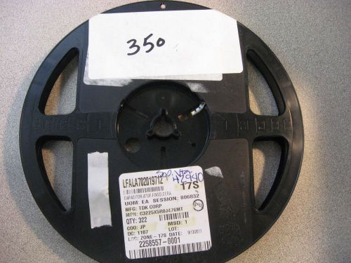 Reel of PCB Components MFG No: C3225X5R0J476MT Qty on Reel: 350