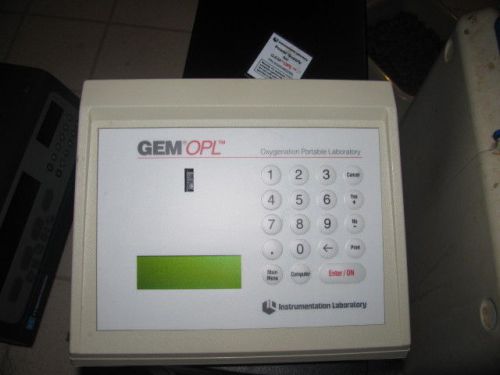 GEM OPL Oxygen Portable Laboratory with power supply