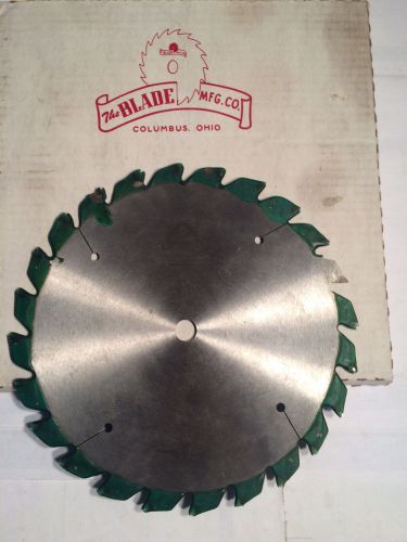 BLADE MFG CO, EDGEHILL, 10&#034; DIA 24 TOOTH  CARBIDE TIPPED INDUSTRIAL SAW BLADE