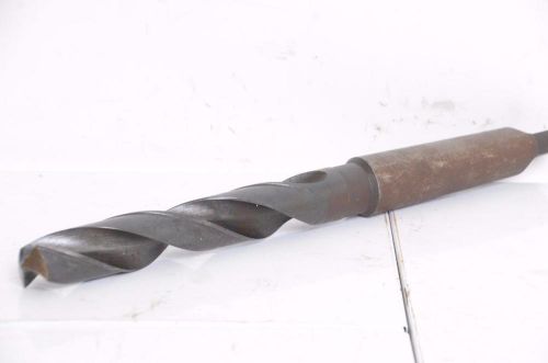 1-3/32&#034; PTD Morse Taper No.4 Shank Drill Bit 12-1/2&#034; OAL HSS Twist MT #4