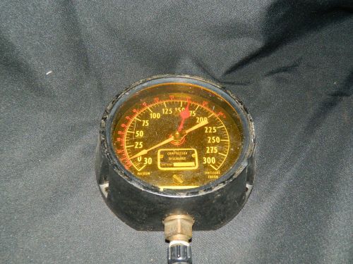 Vintage ASHCROFT Vacuum Pressure discharge Gauge FREON
