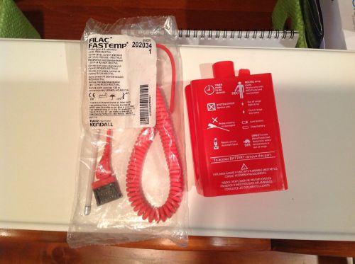 Filac fastemp thermometer red probe + red chamber....NEW!
