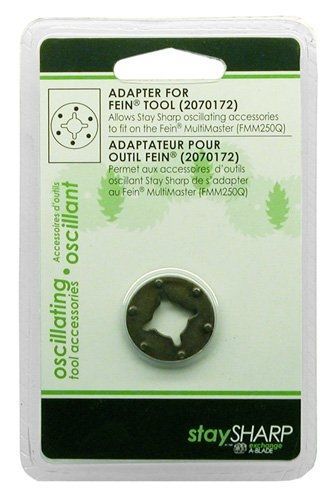 Exchange-a-blade 2070172 stay sharp oscillating adapter for fein_hrc 45 steel for sale
