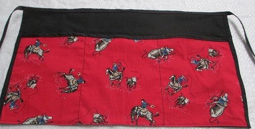 Waiter/waitress Server Waist Apron, RODEO COWBOYS