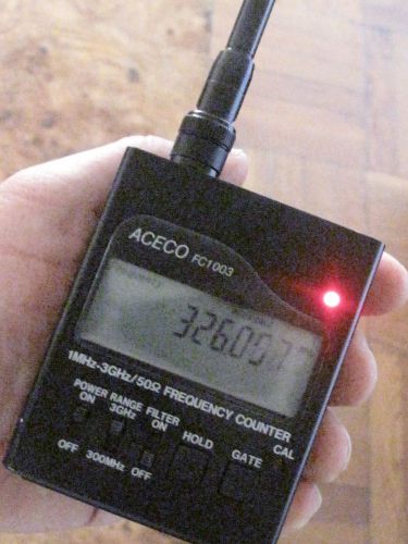 ACECO FC1003 RF Detector Frequency Counter