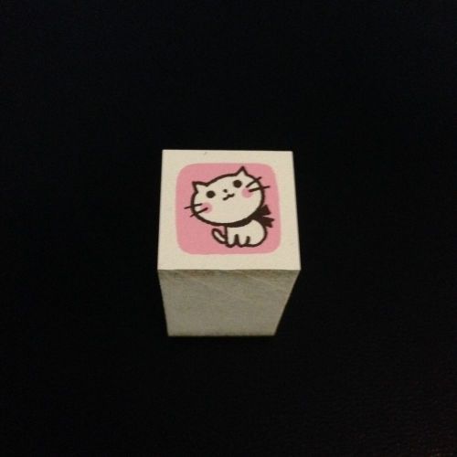Rubber stamps Cat Wooden animal stamping Card Paper decorating Art Scrapbook