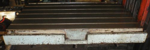 51&#034; x 34.25&#034; x 5&#034; steel welding t-slotted table cast iron layout plate  5 t-slot for sale
