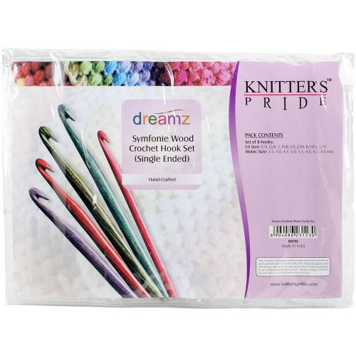 Dreamz Single Ended Crochet Hook Set-Sizes E/3.5mm To L/8mm